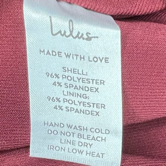 Lulus One-Shoulder Cutout Maxi Dress in Burgundy - Picture 11 of 11